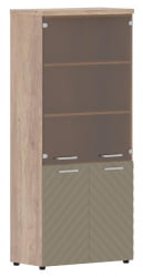 Шкаф комбинированный с топом Torr LUX TLHC 85.2 Дуб Каньон Капучино