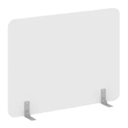 Перегородки на металлических опорах на фетровых подпятниках R-line DP.F-160-120 Белый