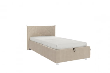 Кровать с подъёмным механизмом Бест с подъем. механизмом ZP.KM0.9-02 капучино (велюр)