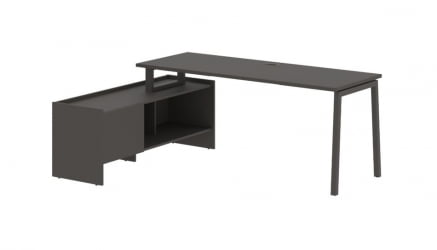 Стол с тумбой EDIS ELCT 19614 Мокко