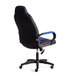 Кресло NEO 2 (22) экокожа Черный/синий 36-6/36-39