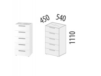 Комод Николь 901.19