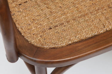 Стул с подлокотниками CROSS (mod.CB2008) дерево береза, 91х55х52см, манго (№4)