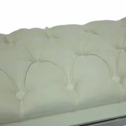 Банкетка Грейс Молочный дуб Белый