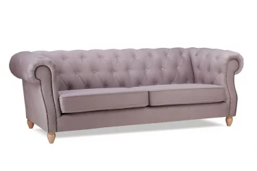 Бежевый диван Прадо Премиум Д3 Велутто 08 Категория 1