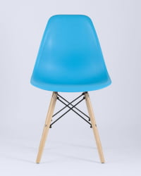 Стул Eames Style DSW бирюзовый 4 шт. комплект (разборный каркас)