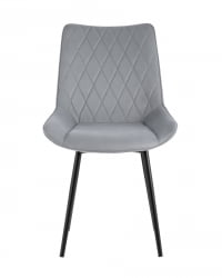 Стул Дарвин велюр Серый