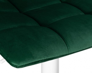 Стул барный DOBRIN TAILOR WHITE (зеленый велюр (MJ9-88)) 2 шт