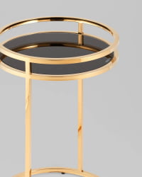 Журнальный стол Гестия 41*60 см золото