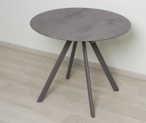 Раздвижной овальный стол Орфей 50 (02) Бетон темный