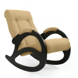 Кресло-качалка Модель 4 б/л венге / Мальта 17