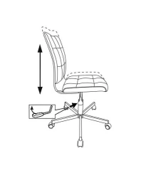 Кресло для оператора Бюрократ CH-330M/VELV81