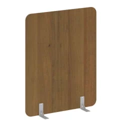 Перегородки на металлических опорах на фетровых подпятниках R-line DP.F-120-150 Орех Гварнери