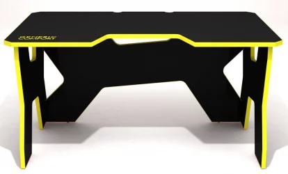 Стол геймерский Generic Comfort Gamer2/DS/NY Желтый Черный