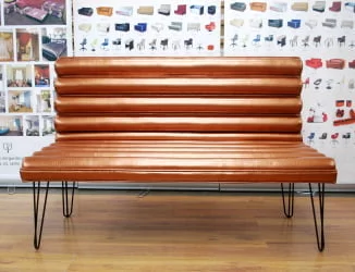 Диван двойной Гамбо оранж