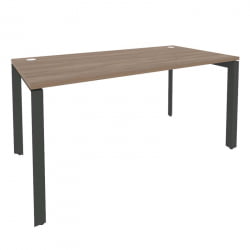 Стол рабочий на П-образном м/к ОНИКС О.МП-СП-4.8 Дуб Аризона/Антрацит / ONIX O.MP-SP-4.8
