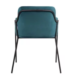 Стул Strike black Aquamarin