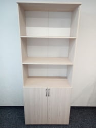 Шкаф высокий полуоткрытый Glassy 6.19.121 Туя