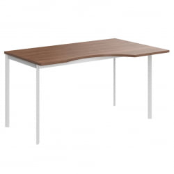 Стол эргономичный IMAGO-S CA-2S(L/R) ясень шимо белый полуматовый