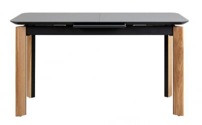 Стол раскладной Combi Glass 140-180 Automatic Natur/Dark matte glass