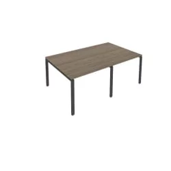 Переговорный стол (2 столешницы) Metal System Б.ПРГ-2.1 Вяз/Антрацит