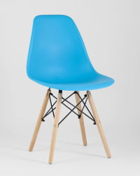 Стул Eames Style DSW бирюзовый 4 шт. комплект (разборный каркас)