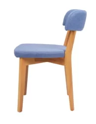 Стул Франк Блю-Лазур/Натур. Бук