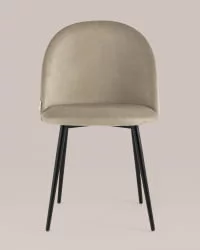 Стул Фолио велюр Бежевый