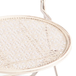 Стул Love Chair (PL08-11140) стальной сплав, античный белый, 40х47,5х94 см