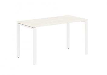 Стол письменный EDIS EUST 1367 Ясень Траун Белый
