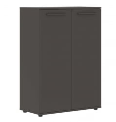 Шкаф с глухими средними дверьми ЕДИС ЕМCС 85.1 Мокко Мокко Мокко / EDIS EMCS