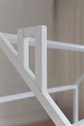 Кровать-домик белый с ящиками