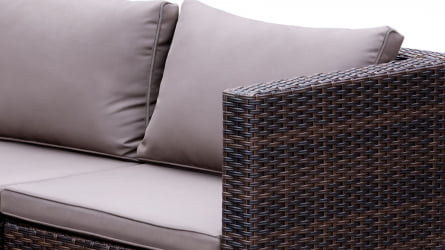 Комплект плетеной мебели AFM-825AL Brown