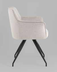 Стул обеденный Feston вращающийся серый