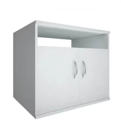 Тумба под оргтехнику сервисная Рива А.ТМ-1 Белый / Riva