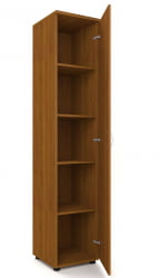 Шкаф для документов узкий Р.П-3 Венге Дуб Молочный