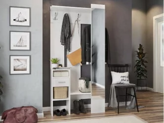 Прихожая Агата PR-0027 Белый рамух