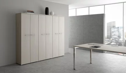 Стол рабочий, прямолинейный ГЛОСС ЛИНЕ НСР-О.004.2 Иворй / GLOSS LINE Ivory