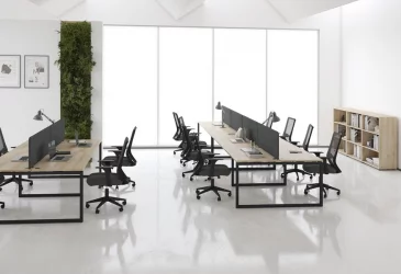 Угловой компьютерный стол XTEN-Q XQCET 169 L Бук Тиара Алюминий