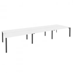 Рабочая станция на П-образном м/к ONIX O.MP-D.RS-6.4.7 Белый Бриллиант/Антрацит