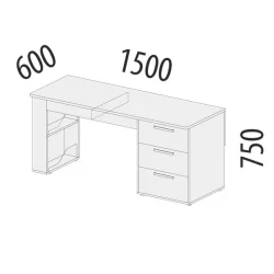 Стол для школьника Аляска 501.24