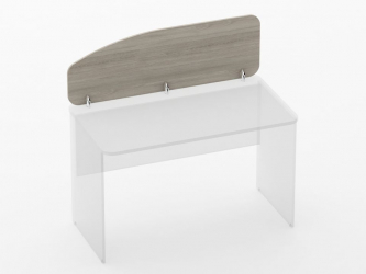 Экран разделительный Glassy 5.12.12 Дуб сантана светлый