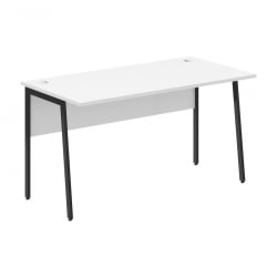 Большой письменный стол IMAGO Plus СП-3P Белый Антрацит