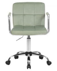 Офисное кресло для персонала ДОБРИН ТЕРРЙ (мятный велюр (МДЖ9-87)) 2 шт / DOBRIN TERRY (MJ9-87))