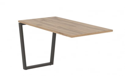 Брифинг-приставка ЕДИС ЕВБ 1367 Дуб Денвер светлый Мокко / EDIS EVB