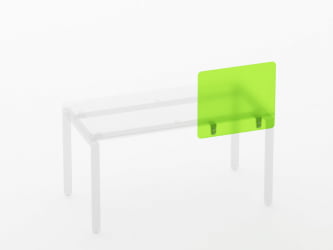 Экран (пластик) Deka 8.14.06 Зеленый-2512 (без крепления)