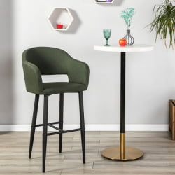 Кресло Бар Oscar Б темно-зеленый/черный