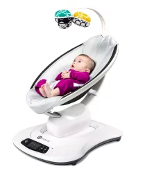 Детское кресло 4Moms Mamaroo 4.0 Графитовый меш