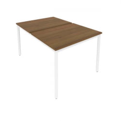 Рабочая станция на металлокаркасе SLIM SYSTEM С.СП-3.3 Орех-Белый