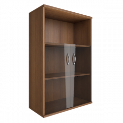 Шкаф средний широкий Riva А.СТ-2.2 Орех Гварнери